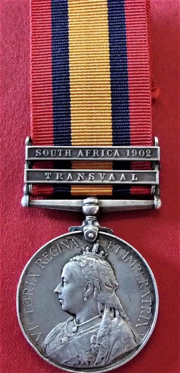 QUEENS SOUTH AFRICA MEDAL SOMERSET LIGHT INFANTRY WW1 VETERAN 4278 SHORTHOUSE - Image 2