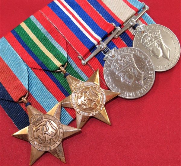 NAMED WW2 WAR MEDALS AUSTRALIAN ARMY PROVOST NX101342 ATHOL WICKS ORIGINAL ANZAC - Image 2