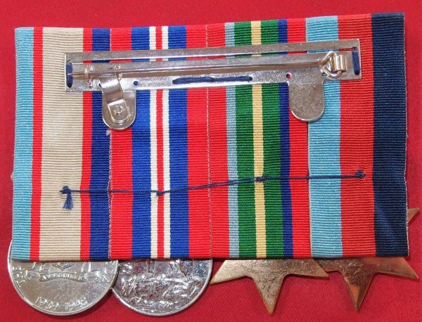 NAMED WW2 WAR MEDALS AUSTRALIAN ARMY PROVOST NX101342 ATHOL WICKS ORIGINAL ANZAC - Image 3