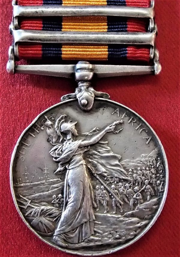 QUEENS SOUTH AFRICA MEDAL SOMERSET LIGHT INFANTRY WW1 VETERAN 4278 SHORTHOUSE - Image 3