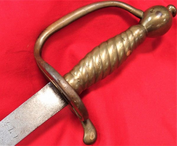 PRE WW1 BRITISH ARMY 1750's ERA SOLDIER'S SHORT INFANTRY SWORD