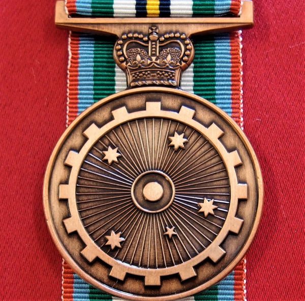 AUSTRALIAN ANNIVERSARY OF NATIONAL SERVICE MEDAL REPLICA 1951 - 1972 - Image 3