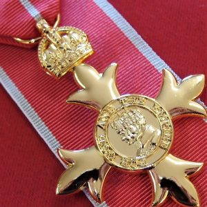 OBE MILITARY WW2 AUSTRALIAN ORDER OF THE BRITISH EMPIRE MEDAL REPLICA ANZAC WW2