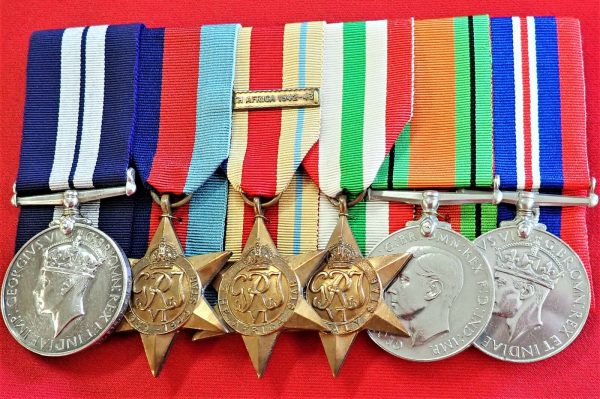 WW2 ROYAL NAVY DISTINGUISHED SERVICE MEDAL GROUP KIA KOREAN WAR HELICOPTOR CRASH