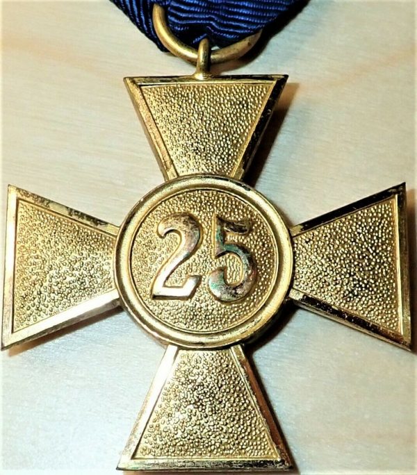 WW2 Germany Luftwaffe 25 Year Long Service Cross - Image 8