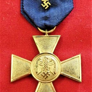 WW2 Germany Luftwaffe 25 Year Long Service Cross