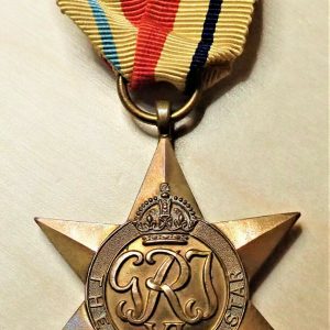 WW2 THE AFRICA STAR 8TH ARMY AUSTRALIA BRITISH WAR MEDAL 100% ORIGINAL ANZAC