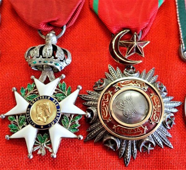 BRITISH ARMY CRIMEAN WAR ALMA REDOUBT STORMERS GROUP MEDALS GENERAL DONOVAN - Image 7