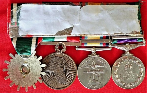 NORTHERN IRELAND & THE GULF WAR GROUP OF 4 MEDALS TO McINNES RLC & RCT - Image 2