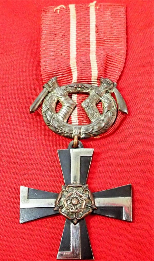 WW1 Finland Republic, Order of the Cross of Liberty 1st type, Military Division - Image 2