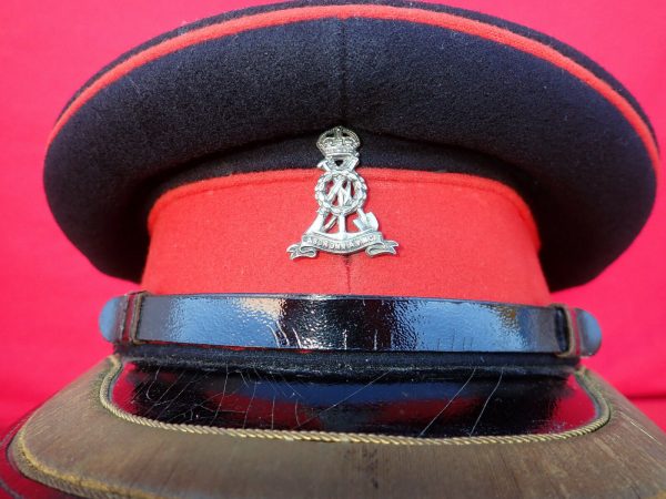 WW2 BRITISH ARMY PIONEER OFFICER'S UNIFORM PEAKED CAP HAT PATROL BLUES