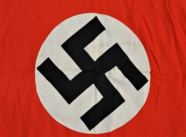 WW2 GERMAN NAZI PARTY N.S.D.A.P. COTTON FLAG