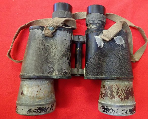 WW2 Imperial Japanese Army 7 X 50 binoculars with tropical case by Yosida Tokyo - Image 2