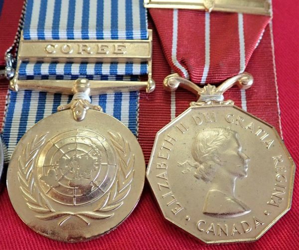 WW2 & KOREAN WAR CANADIAN GROUP OF 4 MEDALS TO MAYER - Image 3