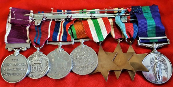 WW2 & Malaya British Army medal group of 8 to Captain Norton. R.A.M.C. - Image 4