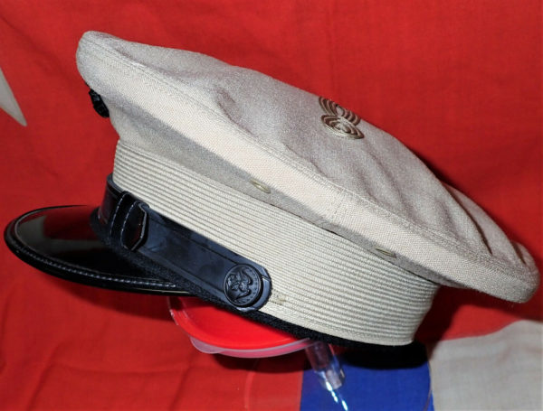 1960's US MARINE CORPS VIETNAM WAR PERIOD OFFICERS UNIFORM PEAKED CAP - Image 3