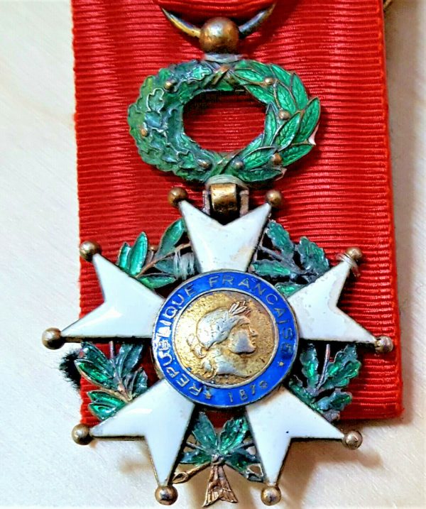 WW1 WW2 FRENCH LEGION OF HONOUR MEDAL KNIGHT GRADE 3RD REPUBLIC | JB ...