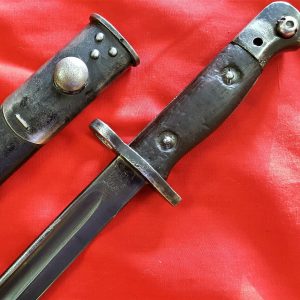 WW2 made 'Admiralty Contract' Wilkinson Sword made 1907 pattern bayonet with scabbard