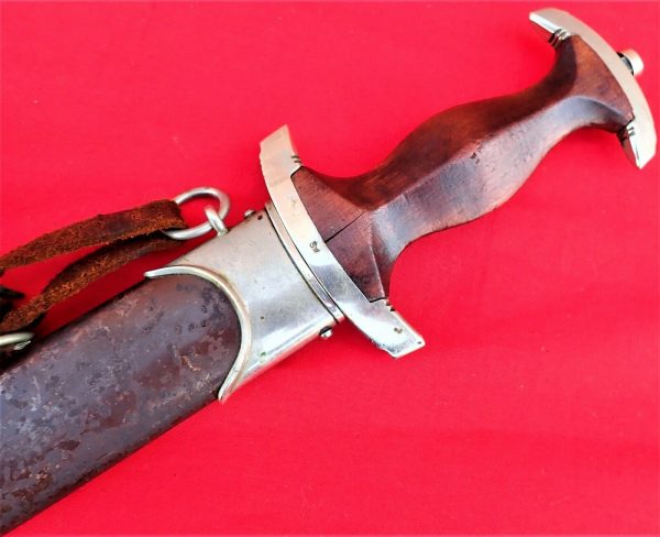 NAZI GERMANY 1ST MODEL 1933 SA DAGGER WITH SCABBARD BY F.DICK - Image 10