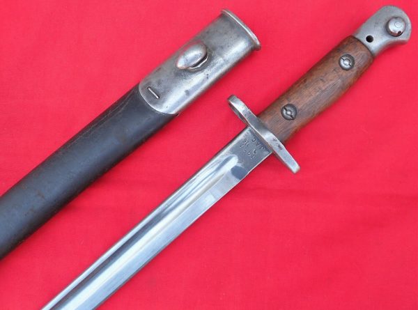 RARE JAC 1916 WW1 AUSTRALIAN BRITISH BAYONET 303 RIFLE TURKISH TURK CAPTURED