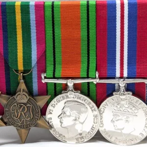 WW2 AUSTRALIAN PACIFIC KOKODA MEDAL GROUP REPLICA ANZAC MOUNTED TO WEAR GROUP