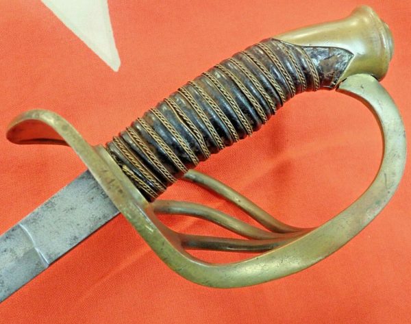 1800s MODEL FRENCH GERMAN CUIRASSIER CAVALRY SWORD EUROPEAN US CIVIL WAR EXPORT