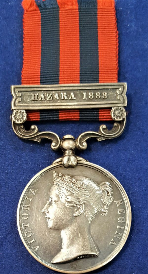 PRE WW1 BRITISH 1854 INDIA GENERAL SERVICE MEDAL WAR 2nd SEAFORTH HIGHLANDERS - Image 2