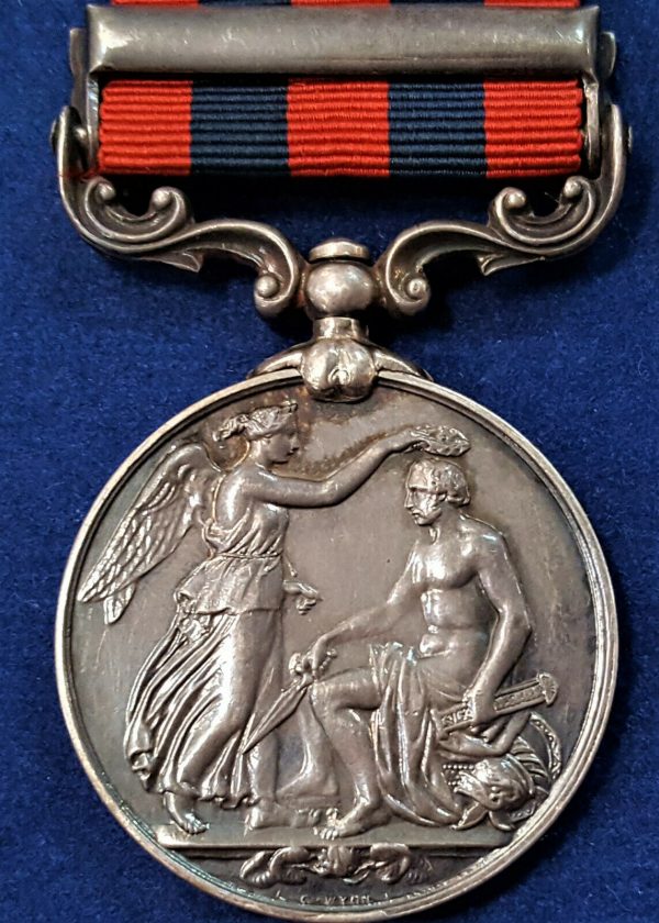 PRE WW1 BRITISH 1854 INDIA GENERAL SERVICE MEDAL WAR 2nd SEAFORTH HIGHLANDERS - Image 3