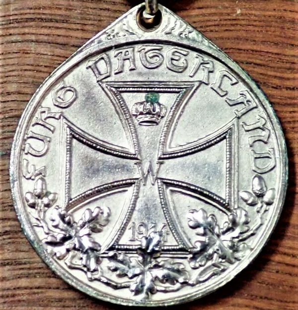 WW1 GERMANY COMMEMORATIVE VETERANS LEAGUE HONOUR CAMPAIGN SERVICE MEDAL