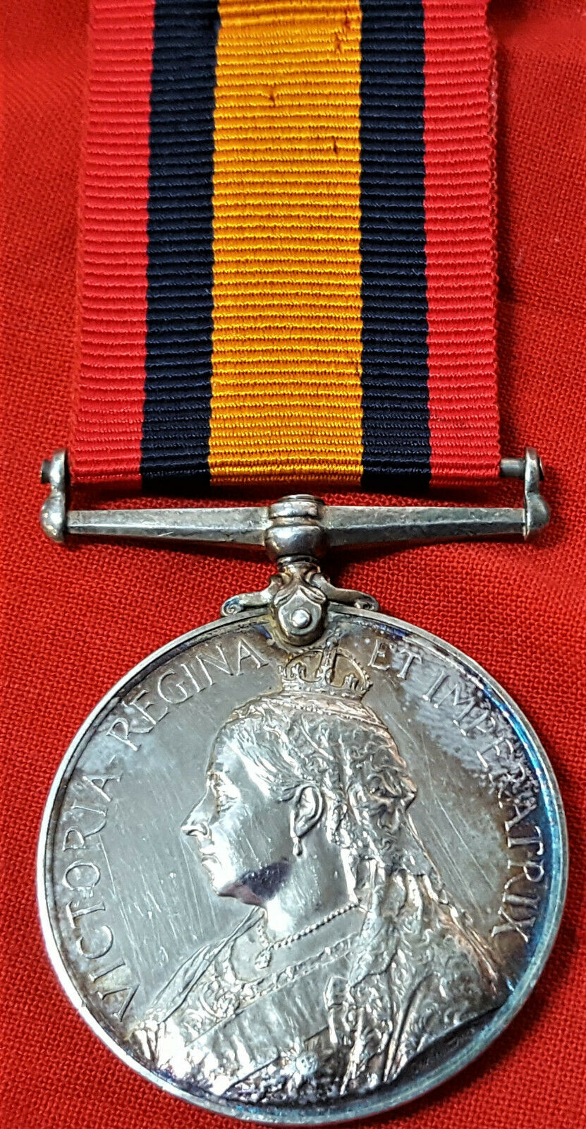 Rare To Unit Pre Ww1 British Boer War Service Medal Alexandria Town 