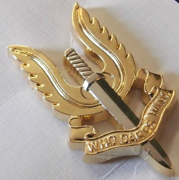 VIETNAM IRAQ AFGHANISTAN SPECIAL AIR SERVICE REGIMENT UNIFORM CAP BADGE SASR - Image 2