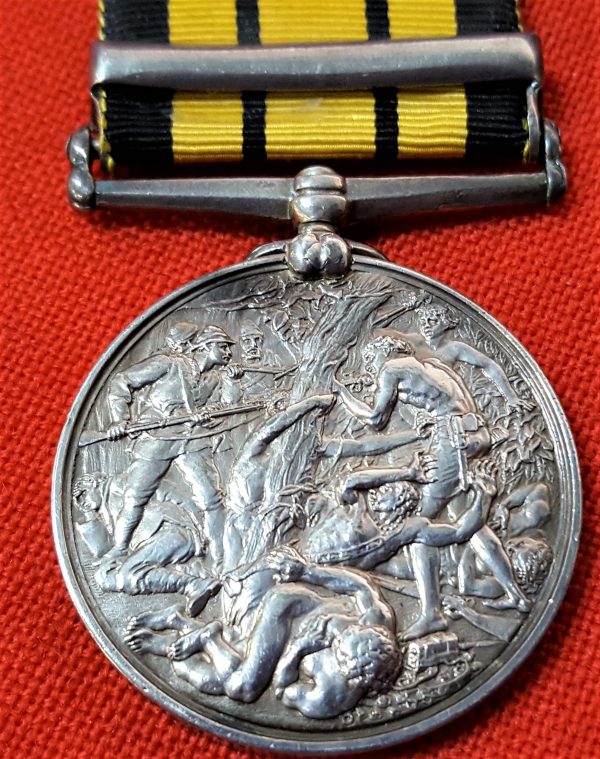 EAST & WEST AFRICA MEDAL 1892 BRITISH TO COURT MARTIALLED OFFICER LT. FOOT ROYAL NAVY: WESTERN AUSTRALIA - Image 5