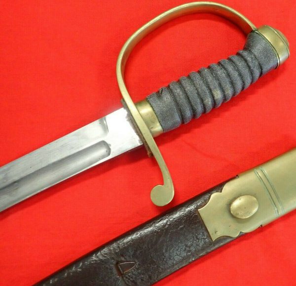 1865 BRITISH SWORD ARMY POLICE CUTLASS NAVAL CUSTOMS OFFICERS BY MOLE