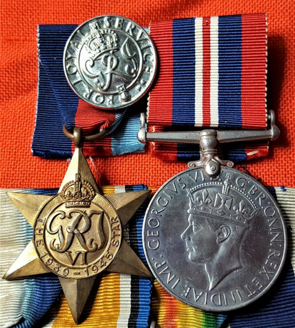 RARE WW1 & WW2 ROYAL NAVY SUBMARINER'S MEDAL GROUP CERA G.H.R. HICKS SUB E19 - Image 4