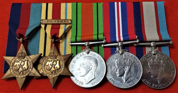 WW2 KIA AUSTRALIAN MEDAL GROUP 2/32 BATTALION WX10881 CHANEY EL ALAMEIN ANZAC - Image 2