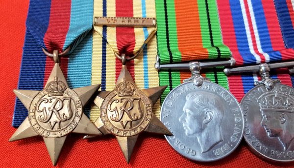 WW2 KIA AUSTRALIAN MEDAL GROUP 2/32 BATTALION WX10881 CHANEY EL ALAMEIN ANZAC - Image 3