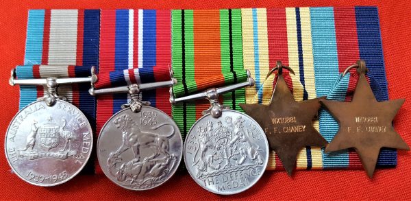 WW2 KIA AUSTRALIAN MEDAL GROUP 2/32 BATTALION WX10881 CHANEY EL ALAMEIN ANZAC - Image 6