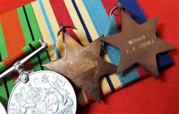 WW2 KIA AUSTRALIAN MEDAL GROUP 2/32 BATTALION WX10881 CHANEY EL ALAMEIN ANZAC - Image 5