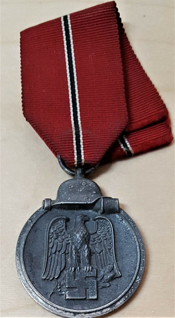 WW2 GERMAN NAZI RUSSIAN FRONT SERVICE MEDAL 1st TYPE - Image 2