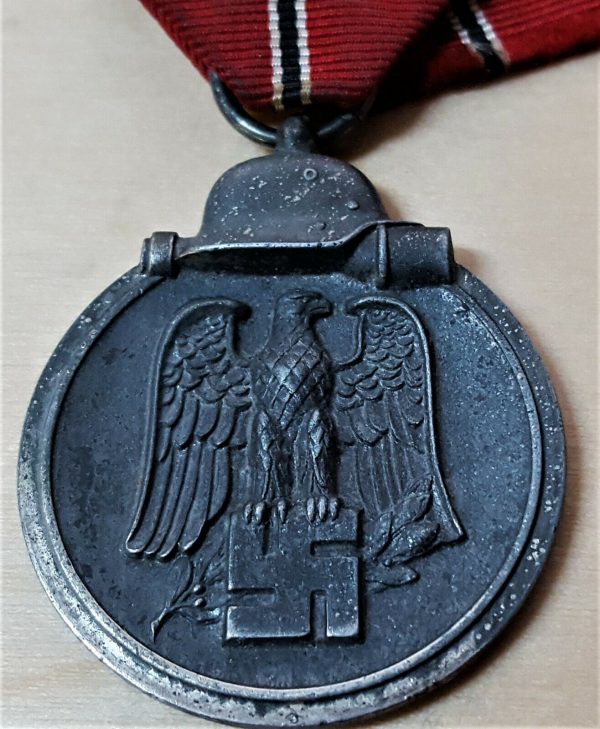 WW2 GERMAN NAZI RUSSIAN FRONT SERVICE MEDAL 1st TYPE