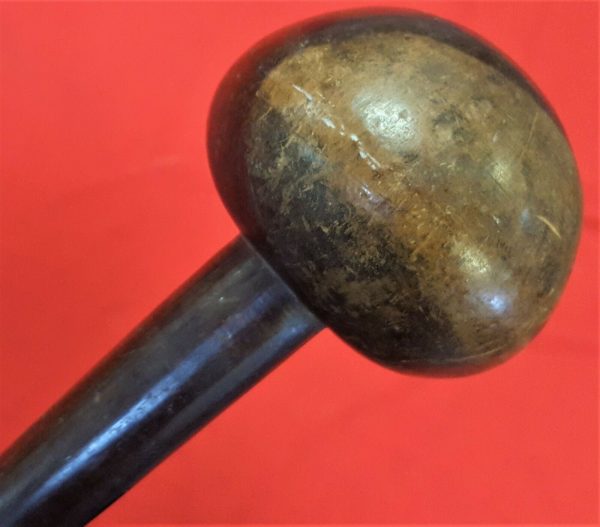 ANTIQUE ZULU SOUTH AFRICA WAR CLUB KNOBKERRIE IWISA MACE BRITISH AFRICA WARS