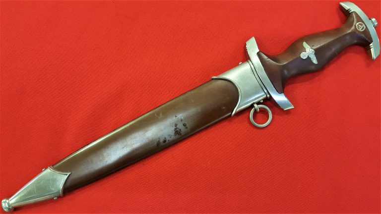 NAZI GERMANY 1ST MODEL 1933 SA DAGGER WITH SCABBARD BY GL KOLLER NACHF. - Image 8