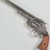 Denix M1869 Schofield Single Action Western Replica Revolver Nickel