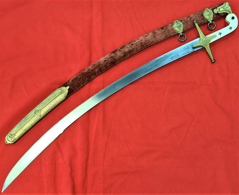 British 9th Lancer’s 1822 pattern Mameluke Officer’s Full Dress Sword - Image 18