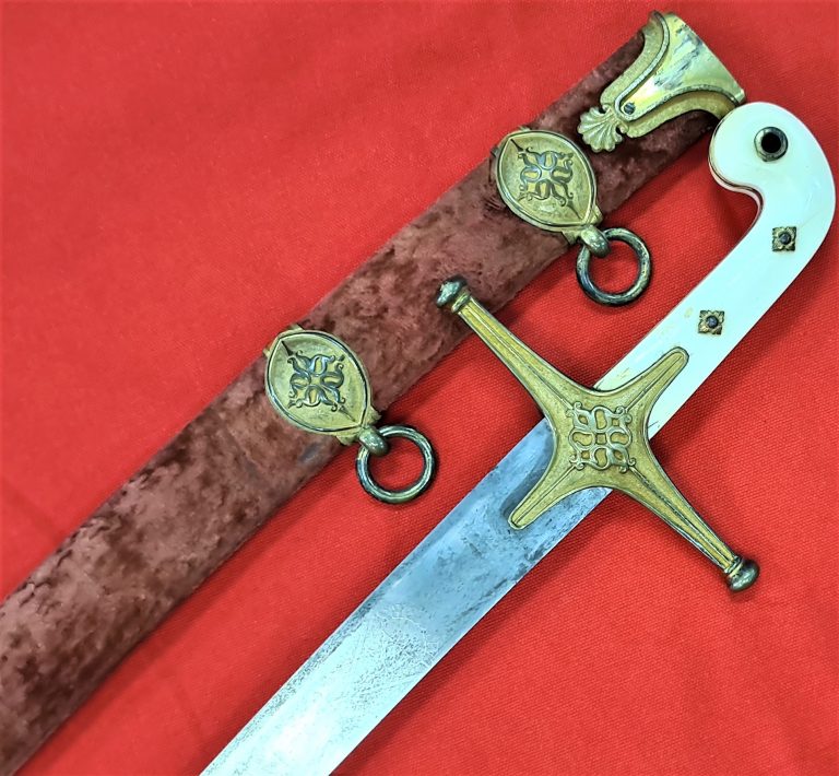 British 9th Lancer’s 1822 pattern Mameluke Officer’s Full Dress Sword - Image 15