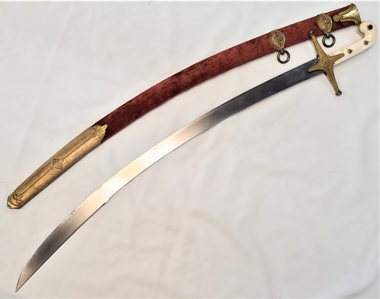 British 9th Lancer’s 1822 pattern Mameluke Officer’s Full Dress Sword - Image 4