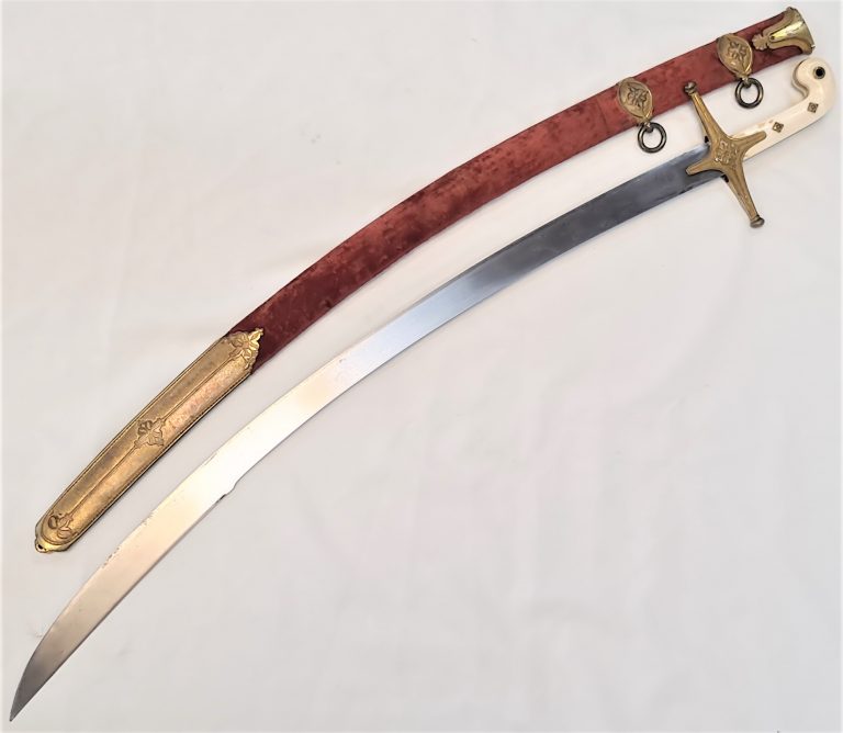 British 9th Lancer’s 1822 pattern Mameluke Officer’s Full Dress Sword - Image 5