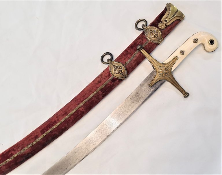 British 9th Lancer’s 1822 pattern Mameluke Officer’s Full Dress Sword - Image 8