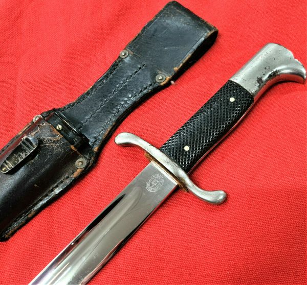 RARE WW2 GERMAN FIREMANS DAGGER PARADE KNIFE BY CARL EICKHORN SOLINGEN SWORD