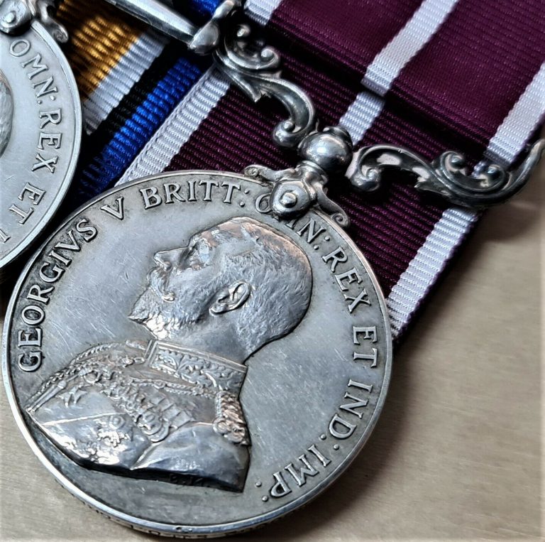 WW1 MERITORIOUS SERVICE MEDAL & BRITISH WAR MEDAL TO SGT GREEN 2/4th OX & BUCKS. - Image 2